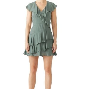 Parker 100% green Dorothy dress, size 6